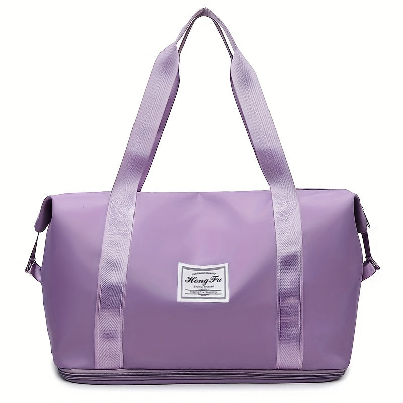 Chic Weekend Warrior: Durable, Stylish Duffel with Cosmetic Bag - Ideal Carry-On & Quick Trip Companion