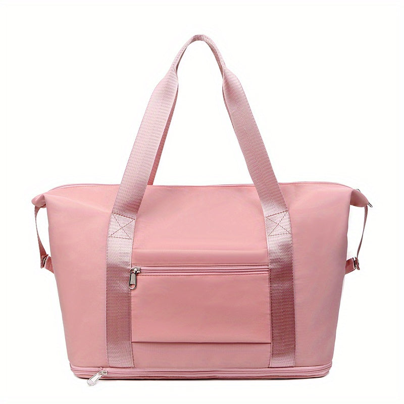 Chic Weekend Warrior: Durable, Stylish Duffel with Cosmetic Bag - Ideal Carry-On & Quick Trip Companion