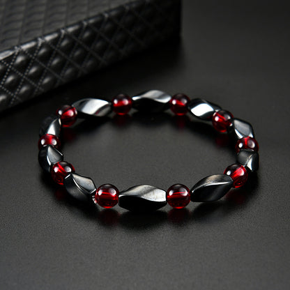Natural Bead Bracelet  Buddha Elestic Braceleta  Lava Stone Diffuser Bracelet