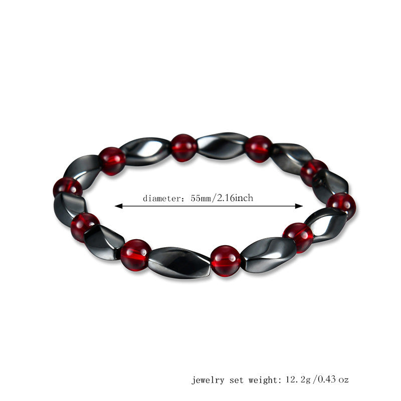 Natural Bead Bracelet  Buddha Elestic Braceleta  Lava Stone Diffuser Bracelet