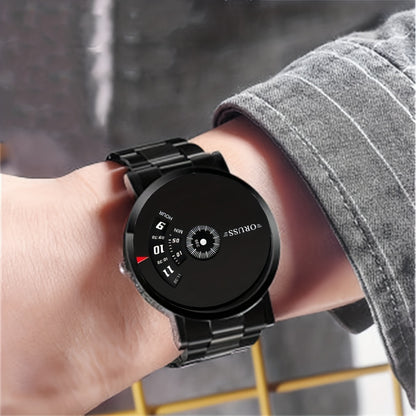 New men's watch high-grade handsome fashion personality trend everything cool durable business kinematic male watch