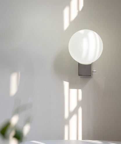 Denmark Wall Lamp Sconce Light with Glass Ball G9 Bulb Metal Base