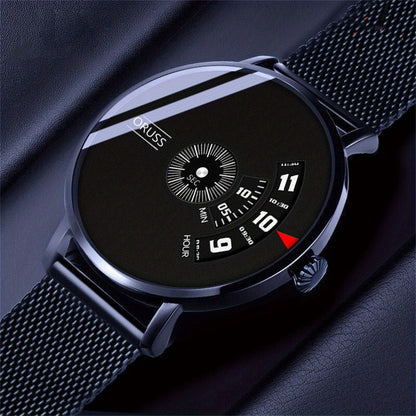 New men's watch high-grade handsome fashion personality trend everything cool durable business kinematic male watch